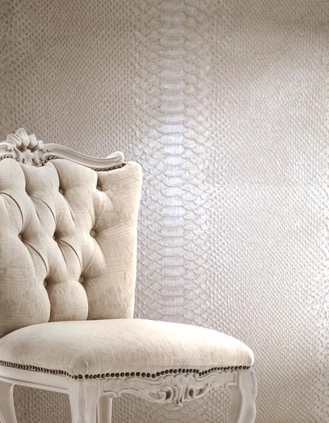 ... Grey Embossed Snakeskin wallpaper from the Tresca wallpaper collection