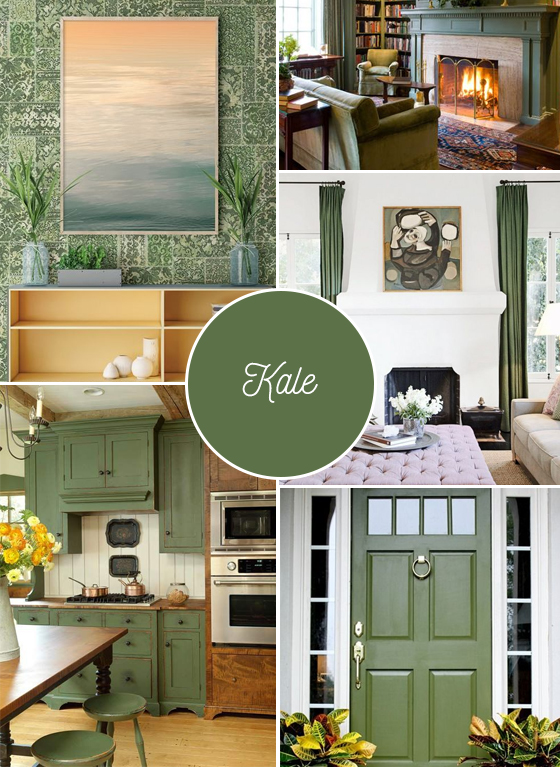 Pantone Kale Home Decor Inspiration