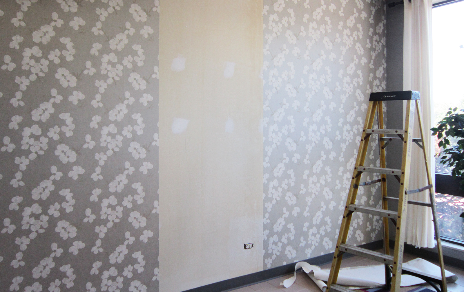 floral non woven wallpaper