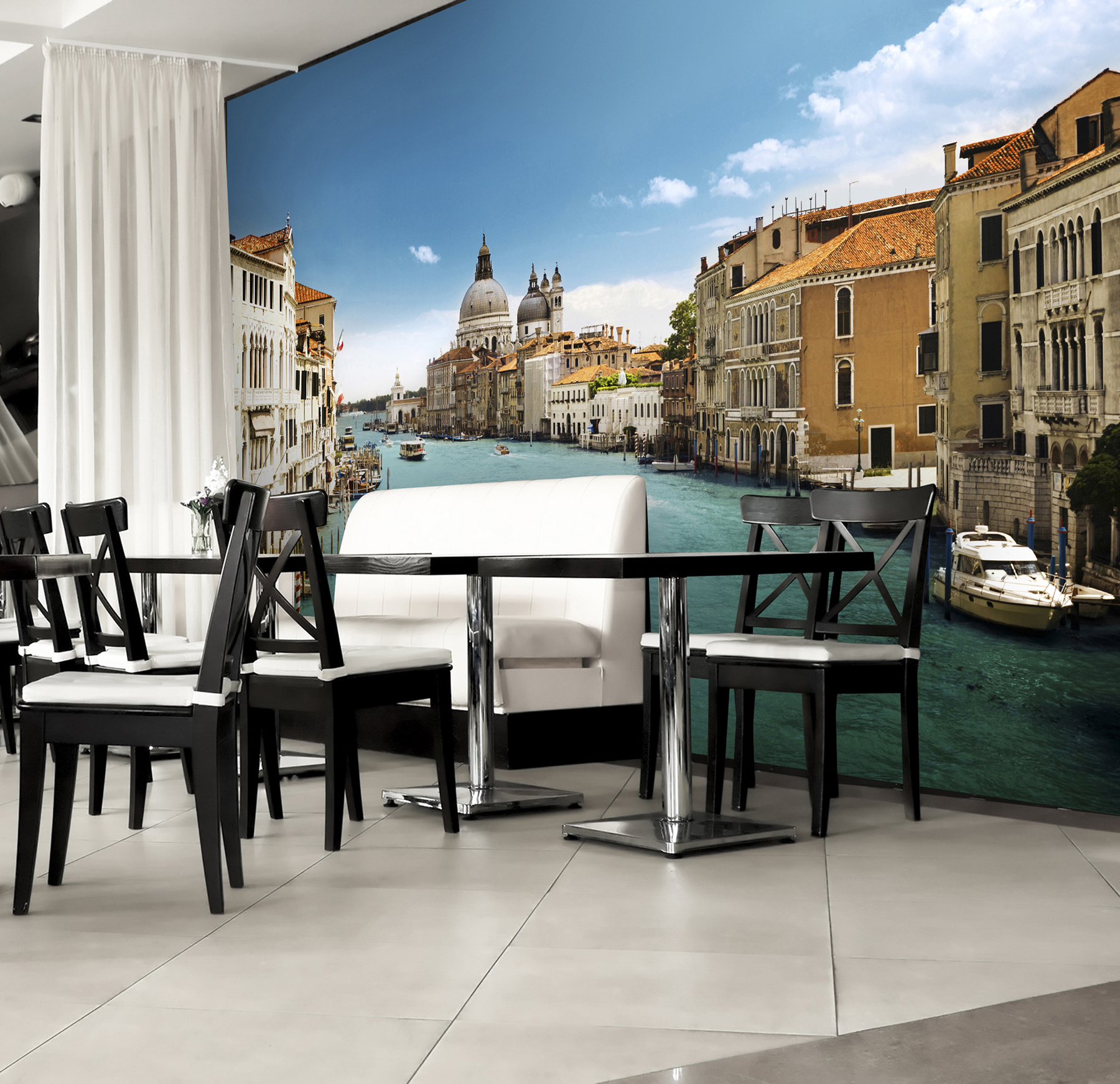 venice wall mural