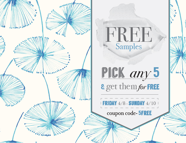 free wallpaper sample sale