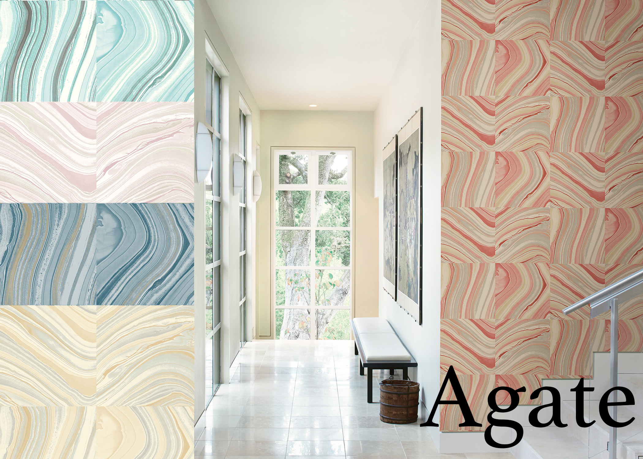 Agate Tile Wallpaper