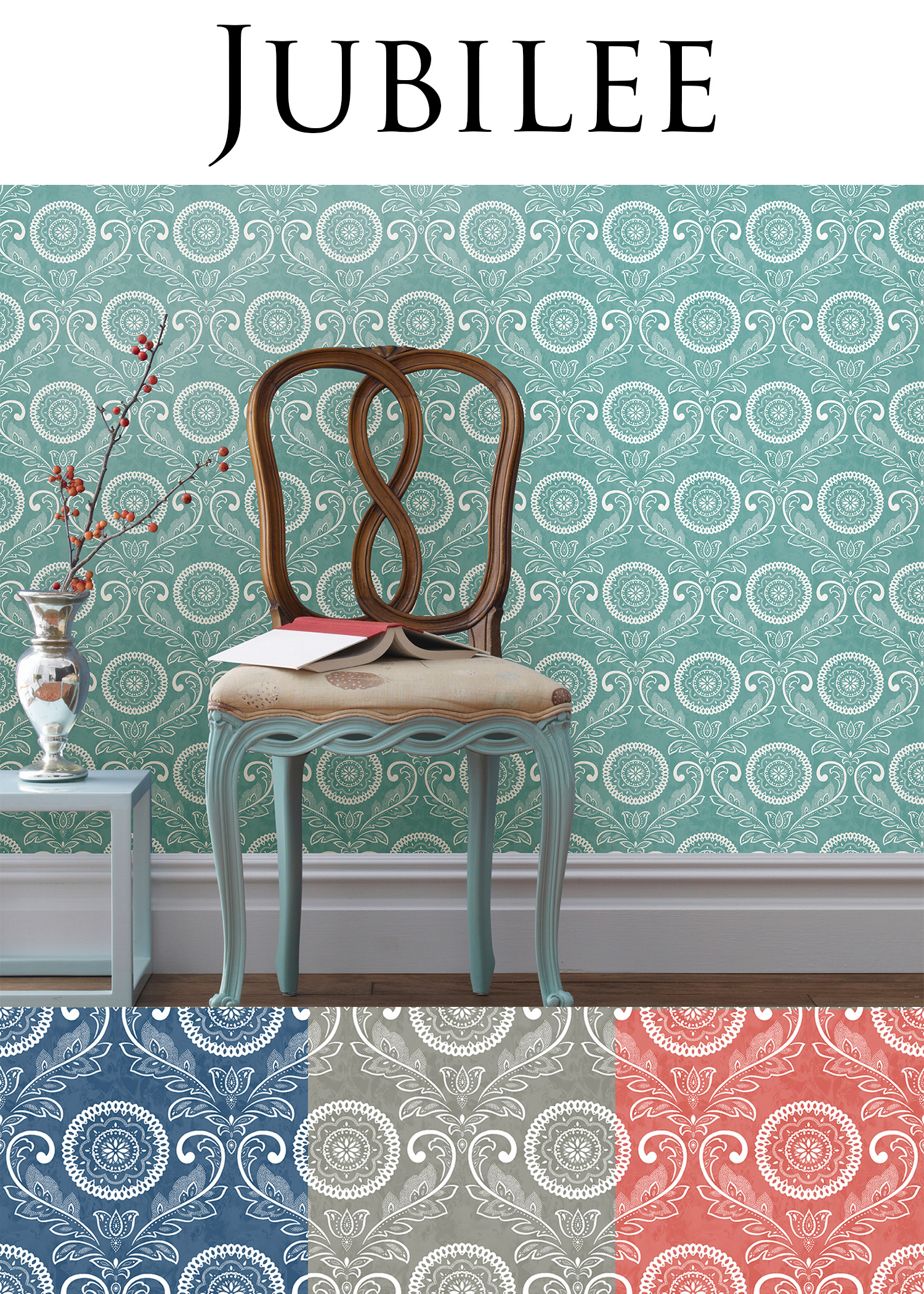 Mirabelle Wallpaper Collection Brewster Home