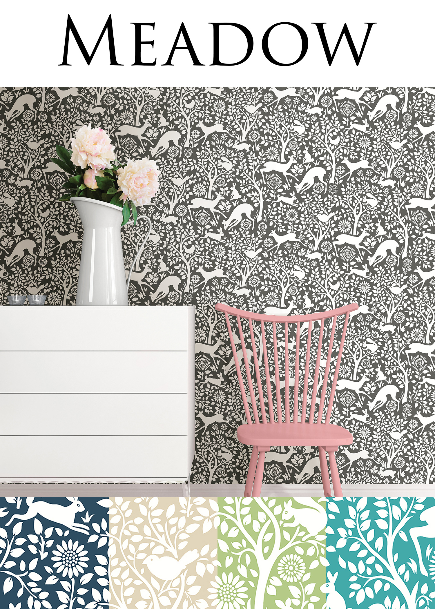 Mirabelle Wallpaper Collection Brewster Home