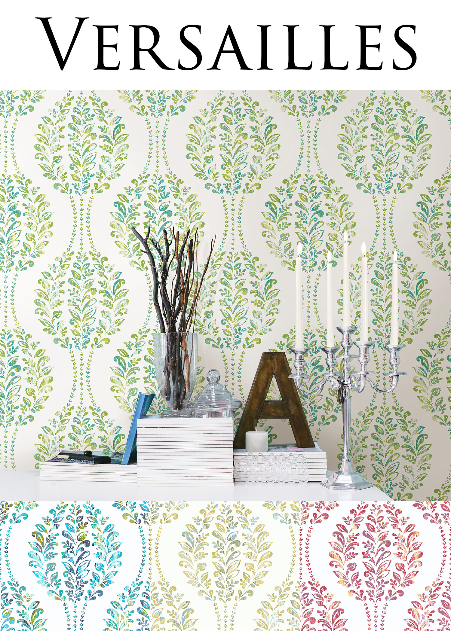 Mirabelle Wallpaper Collection Brewster Home